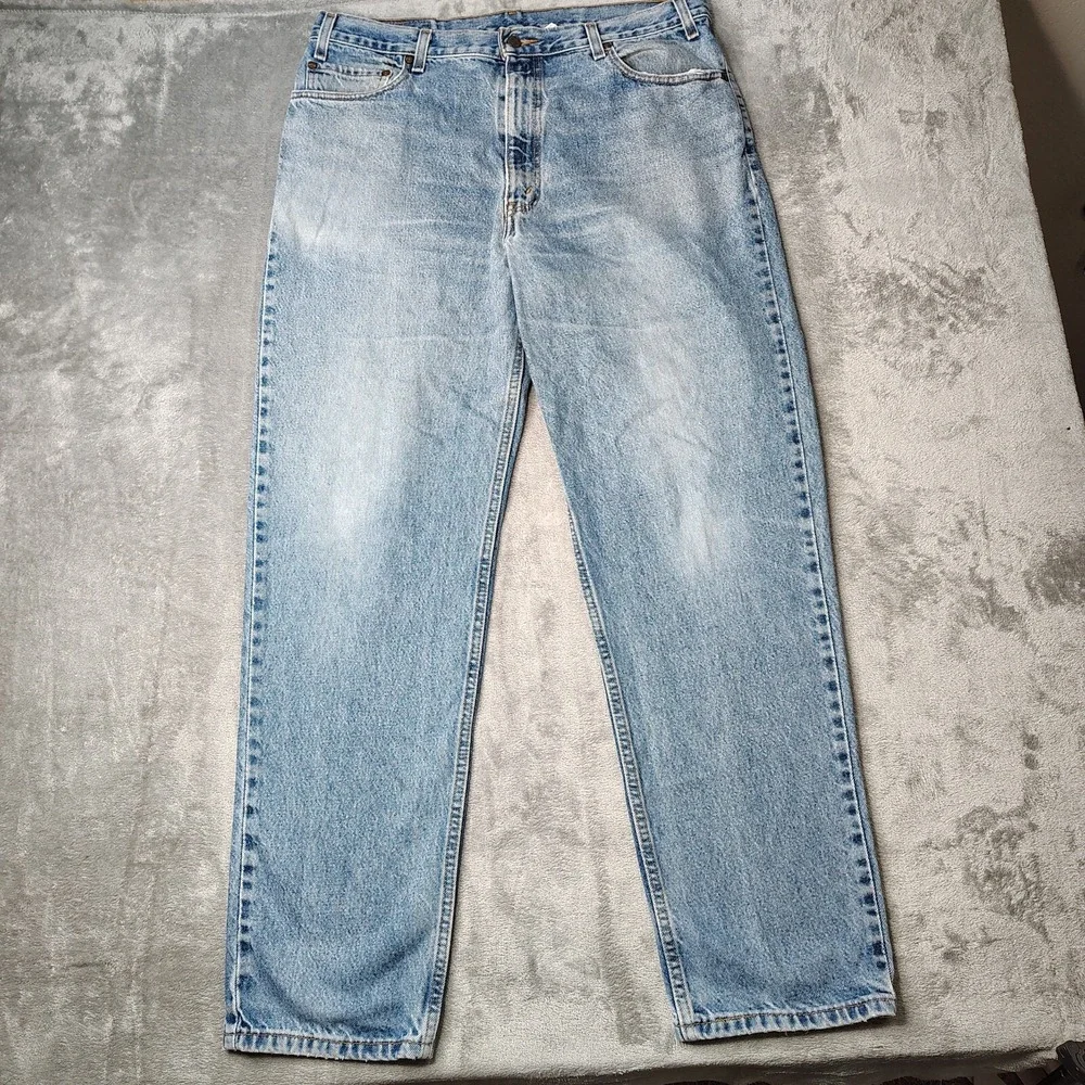 Vintage Levi's 540 Jeans Mens 38x32 Fits 36x32 Blue Faded Relaxed Fit Grunge 90s